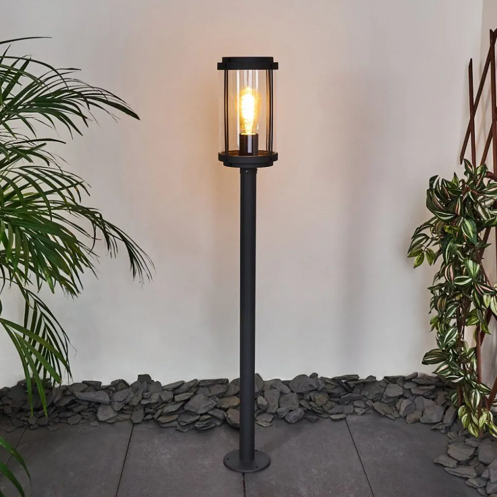 Borne Lumineuse Riola Anthracite, 1 Lumiere