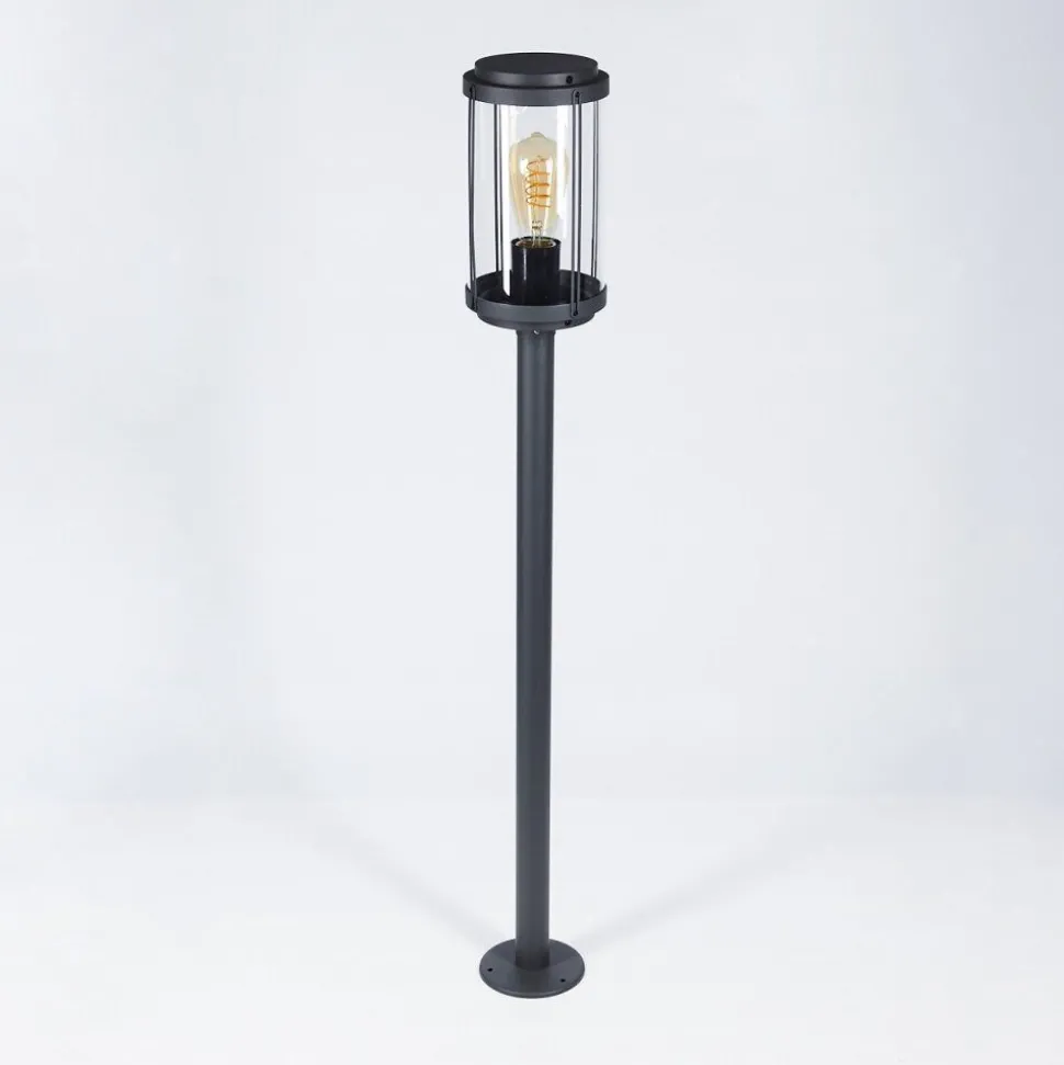 Borne Lumineuse Riola Anthracite, 1 Lumiere