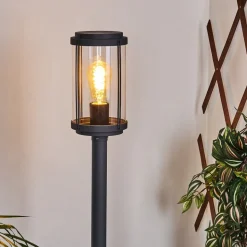 Borne Lumineuse Riola Anthracite, 1 Lumiere