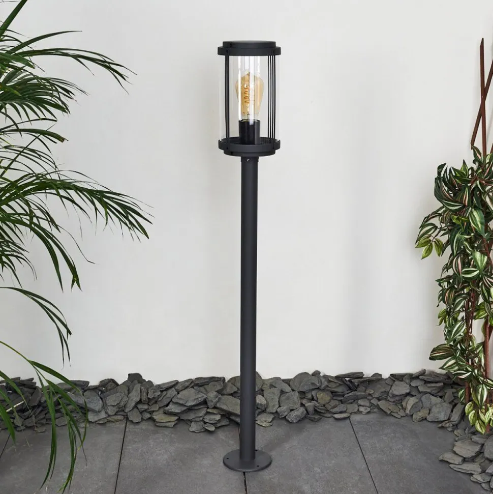 Borne Lumineuse Riola Anthracite, 1 Lumiere
