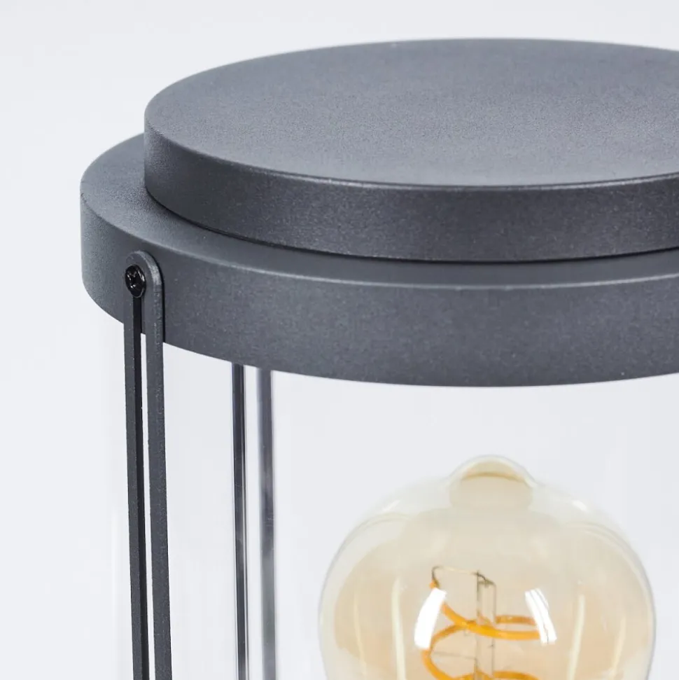 Borne Lumineuse Riola Anthracite, 1 Lumiere