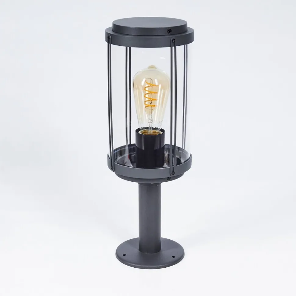 Borne Lumineuse Riola Anthracite, 1 Lumiere