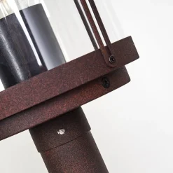 Borne Lumineuse Riola Rouille, 1 Lumiere