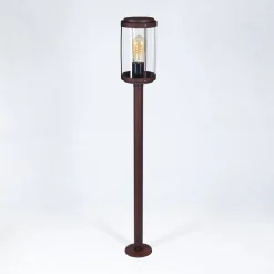 Borne Lumineuse Riola Rouille, 1 Lumiere