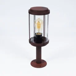 Borne Lumineuse Riola Rouille, 1 Lumiere