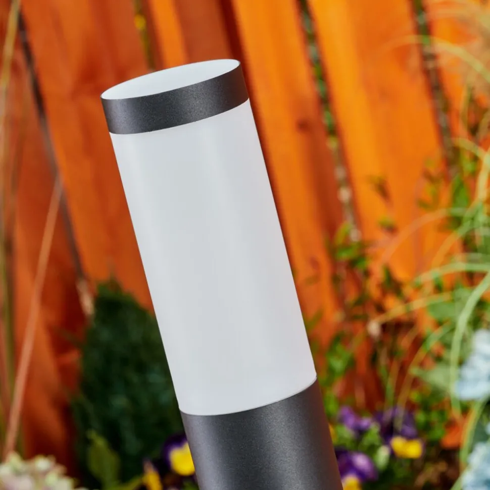 Borne Lumineuse Ruti Noir, 1 Lumiere