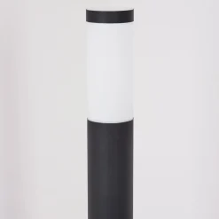 Borne Lumineuse Ruti Noir, 1 Lumiere