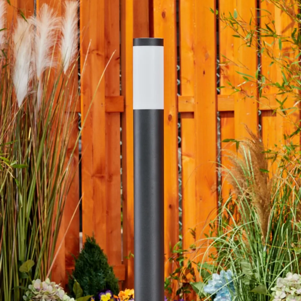 Borne Lumineuse Ruti Noir, 1 Lumiere