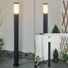 Borne Lumineuse Ruti Noir, 1 Lumiere