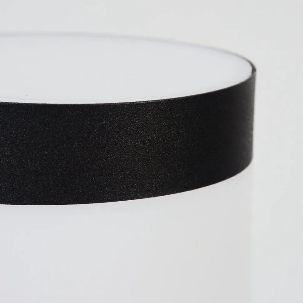Borne Lumineuse Ruti Noir, 1 Lumiere