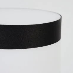 Borne Lumineuse Ruti Noir, 1 Lumiere, Detecteur De Mouvement