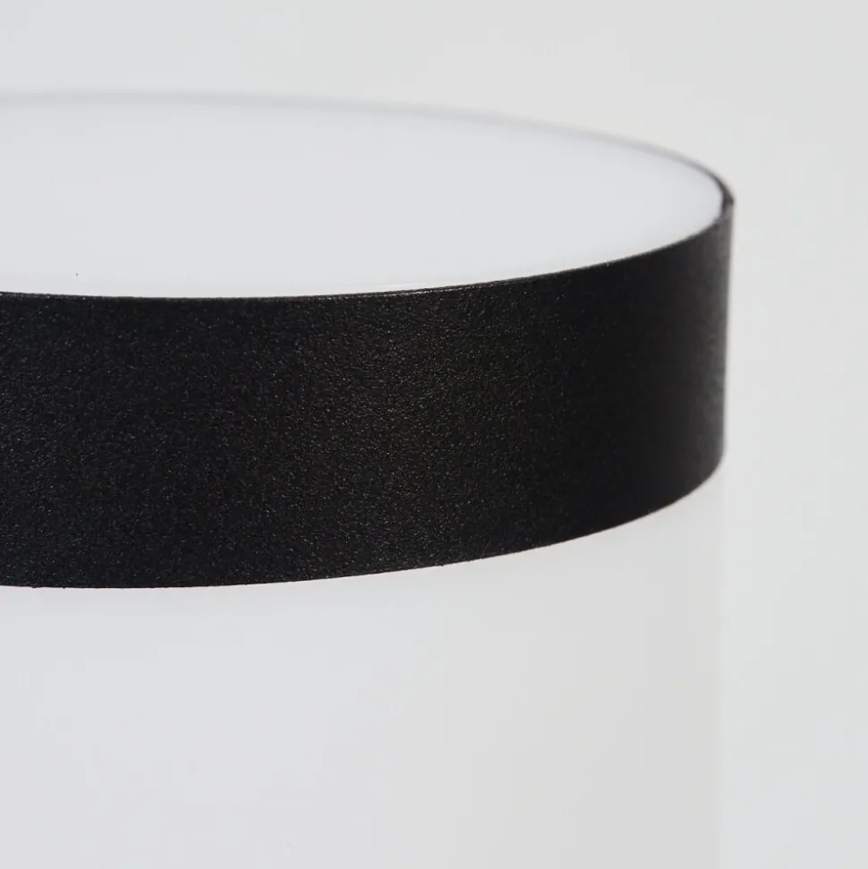 Borne Lumineuse Ruti Noir, 1 Lumiere, Detecteur De Mouvement