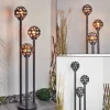 Borne Lumineuse Saaseg Noir, 3 Lumieres