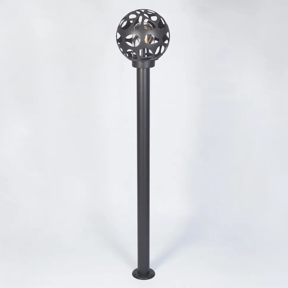 Borne Lumineuse Saaseg Noir, 1 Lumiere