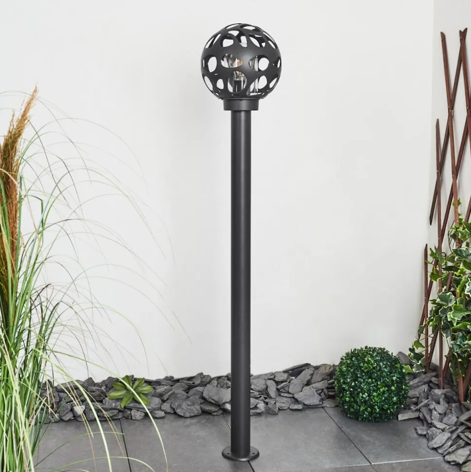 Borne Lumineuse Saaseg Noir, 1 Lumiere