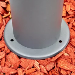 Borne Lumineuse Schafhaus Anthracite, 1 Lumiere, Detecteur De Mouvement