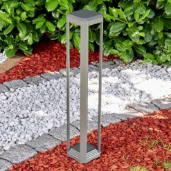 Borne Lumineuse Schottsbull Led Anthracite, 1 Lumiere