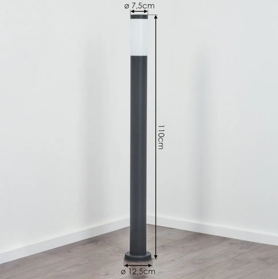 Borne Lumineuse Sessa Anthracite, 1 Lumiere