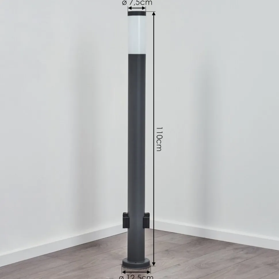 Borne Lumineuse Sessa Anthracite, 1 Lumiere