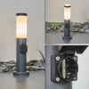 Borne Lumineuse Sessa Anthracite, 1 Lumiere