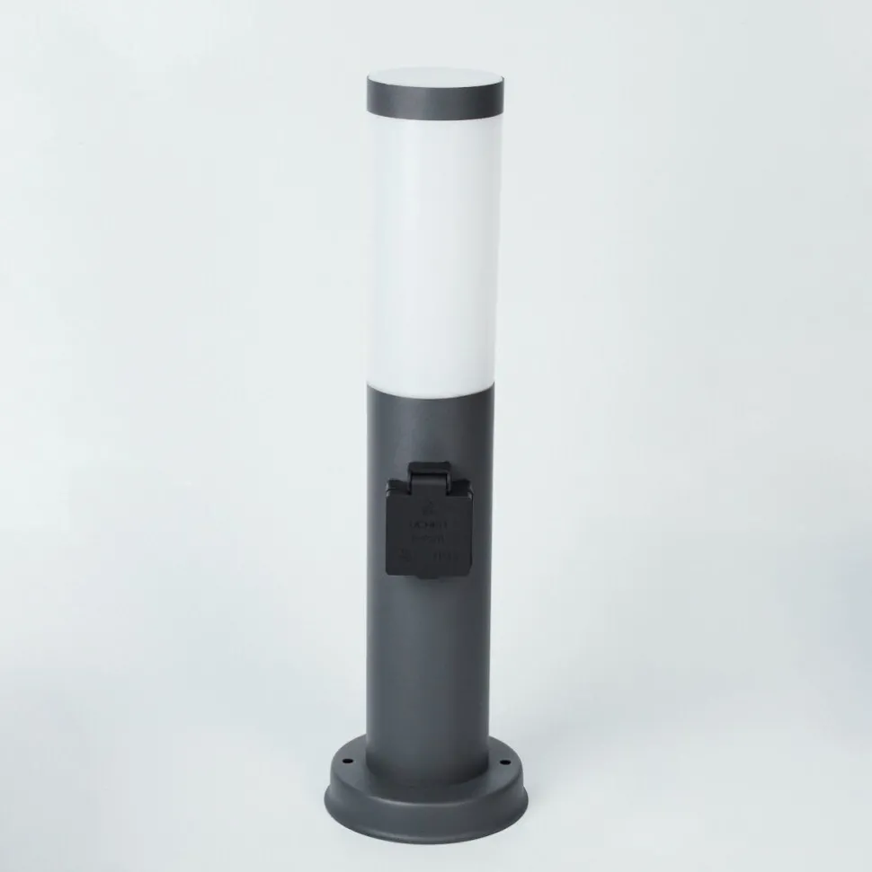 Borne Lumineuse Sessa Anthracite, 1 Lumiere