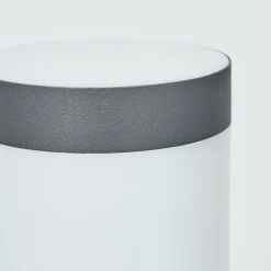 Borne Lumineuse Sessa Anthracite, 1 Lumiere, Detecteur De Mouvement