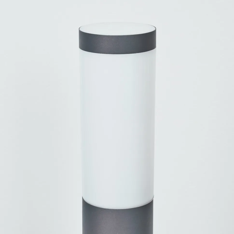 Borne Lumineuse Sessa Anthracite, 1 Lumiere, Detecteur De Mouvement