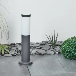 Borne Lumineuse Sessa Anthracite, 1 Lumiere