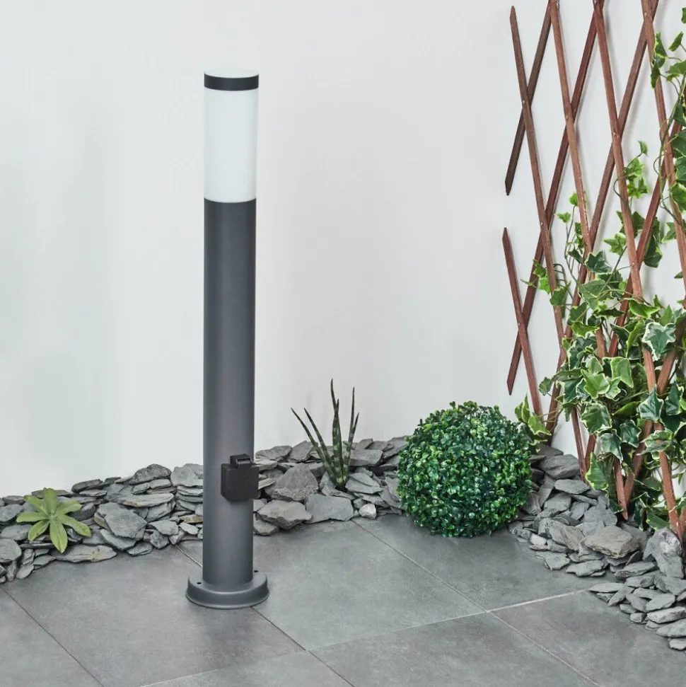 Borne Lumineuse Sessa Anthracite, 1 Lumiere