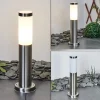 Borne Lumineuse Sessa Nickel Mat, 1 Lumiere