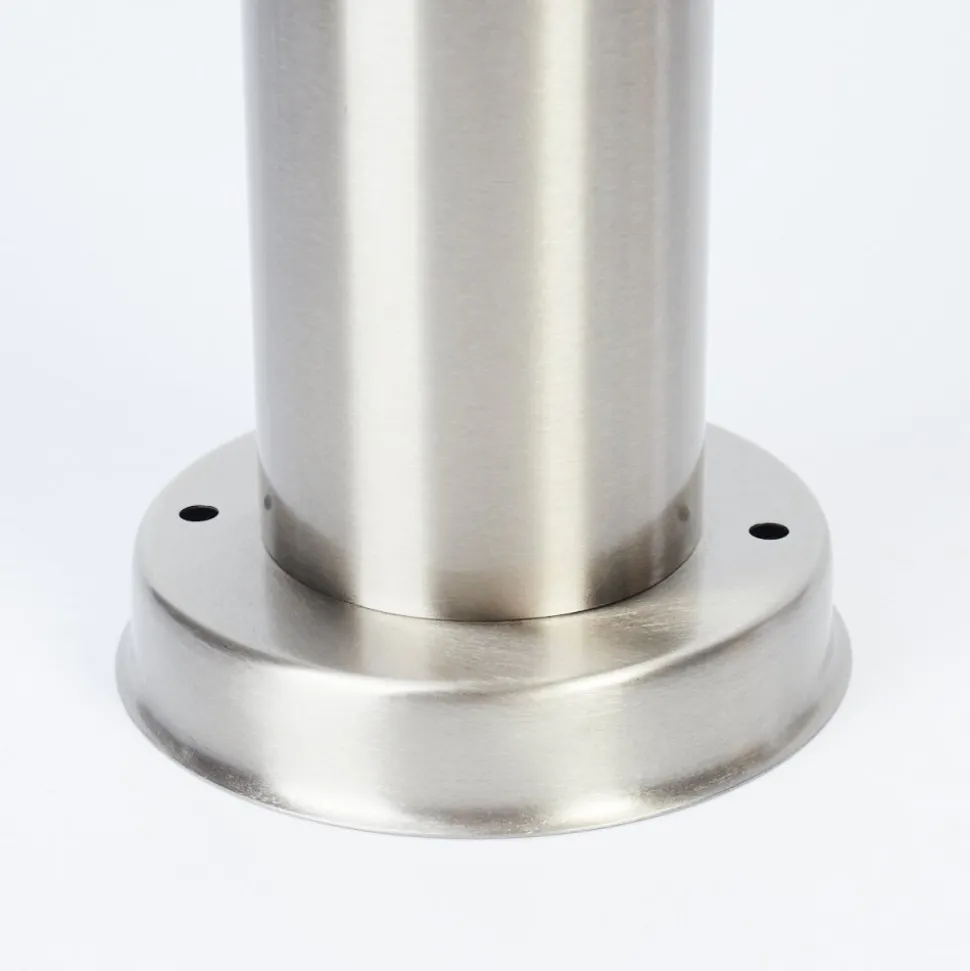 Borne Lumineuse Sessa Nickel Mat, 1 Lumiere