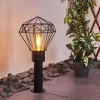 Borne Lumineuse Solda Noir, 1 Lumiere