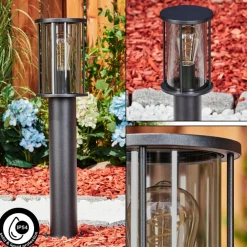 Borne Lumineuse Sumalao Noir, 1 Lumiere