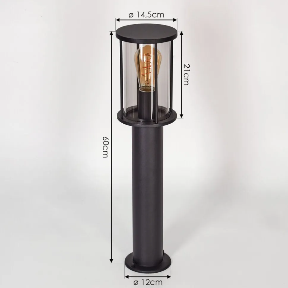 Borne Lumineuse Sumalao Noir, 1 Lumiere
