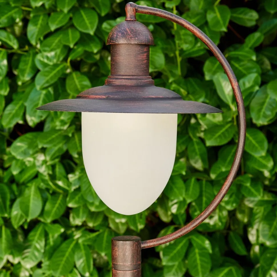 Borne Lumineuse Surnu Brun, Rouille, 1 Lumiere