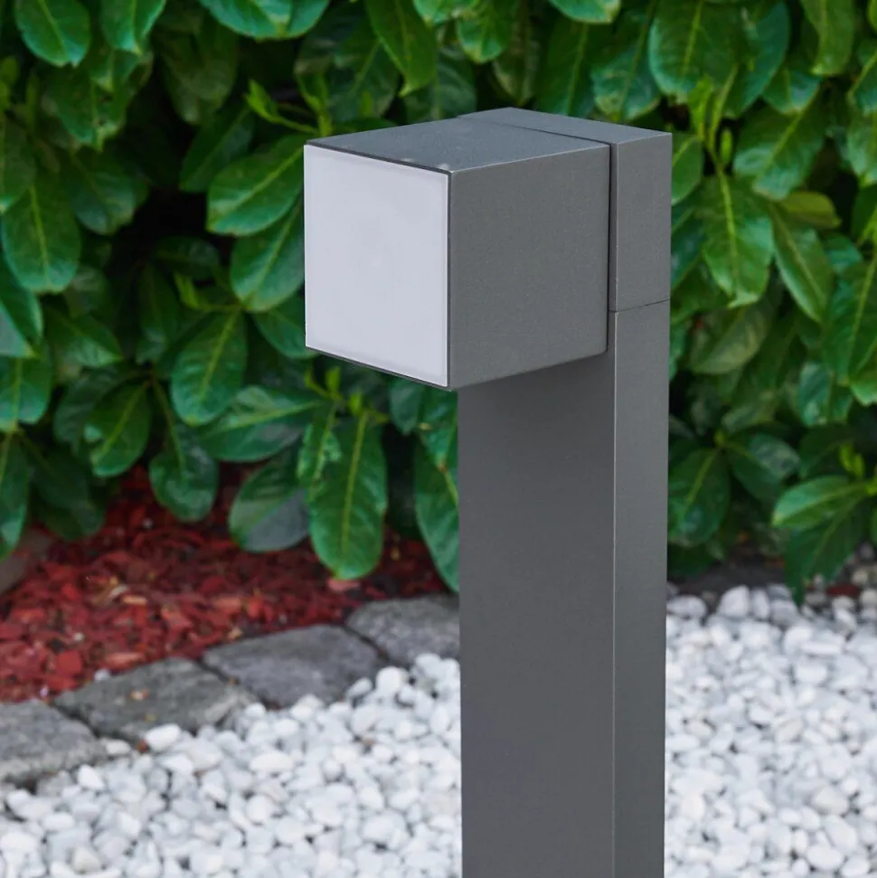 Borne Lumineuse Swanek Led Anthracite, 1 Lumiere