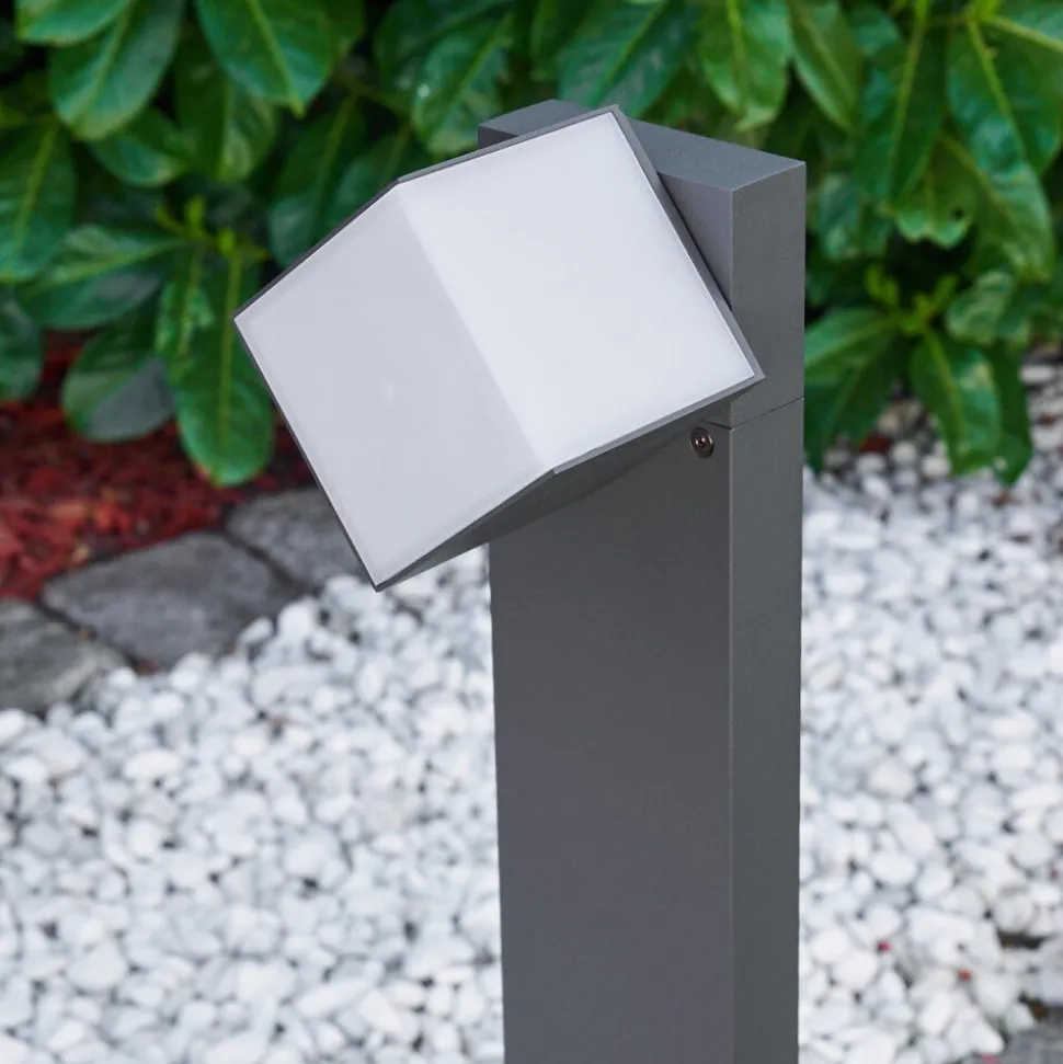 Borne Lumineuse Swanek Led Anthracite, 1 Lumiere