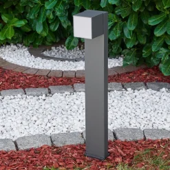 Borne Lumineuse Swanek Led Anthracite, 1 Lumiere