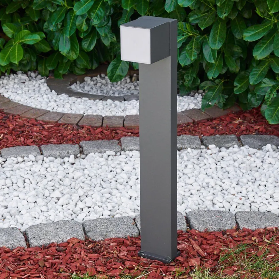 Borne Lumineuse Swanek Led Anthracite, 1 Lumiere