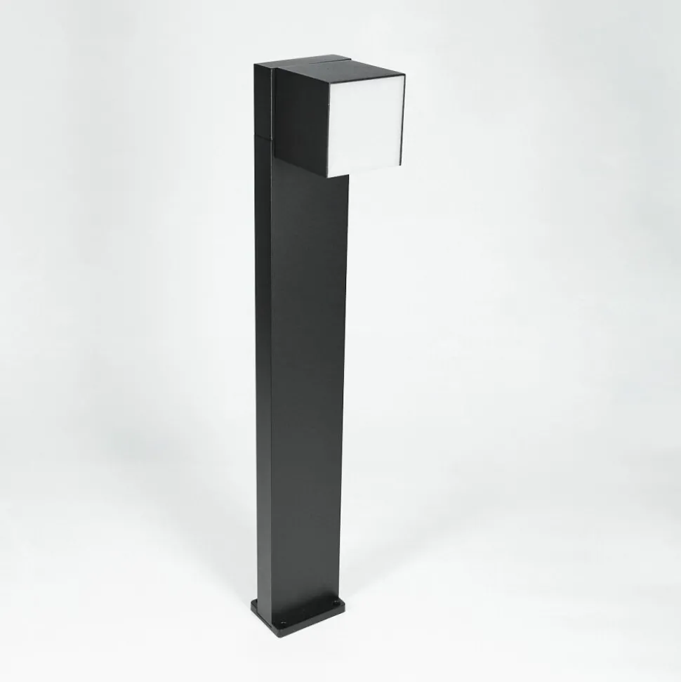 Borne Lumineuse Swanek Led Noir, 1 Lumiere