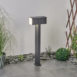 Borne Lumineuse Swanek Led Anthracite, 1 Lumiere