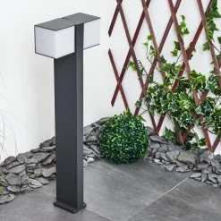 Borne Lumineuse Swanek Led Anthracite, 1 Lumiere