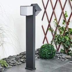 Borne Lumineuse Swanek Led Anthracite, 1 Lumiere