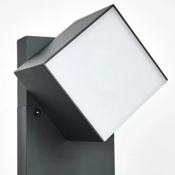 Borne Lumineuse Swanek Led Anthracite, 1 Lumiere