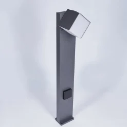 Borne Lumineuse Swanek Led Anthracite, 1 Lumiere