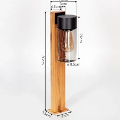 Borne Lumineuse Tabary Ecru, 1 Lumiere