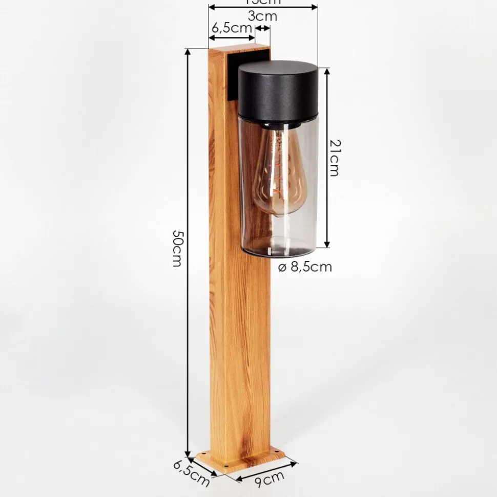 Borne Lumineuse Tabary Ecru, 1 Lumiere
