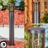 Borne Lumineuse Tolsona Noir, 1 Lumiere