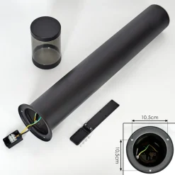 Borne Lumineuse Tolsona Noir, 1 Lumiere