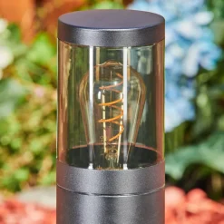 Borne Lumineuse Tolsona Noir, 1 Lumiere
